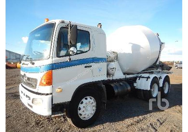 caption HINO FM1J Mixer Truck