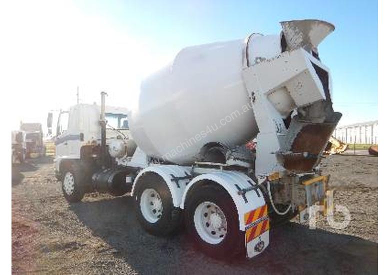 caption HINO FM1J Mixer Truck