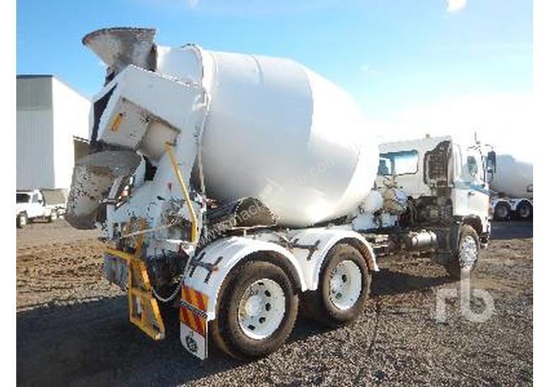 caption HINO FM1J Mixer Truck