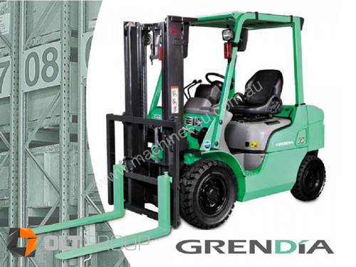New Mitsubishi 2.5 Tonne Diesel Forklift 4000mm Lift Height 2 Stage Mast DELIVERY AUS WIDE