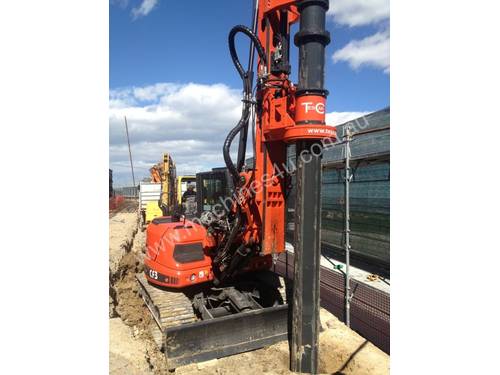 Tescar CF3 - Kelly Bar and CFA - Piling Rig