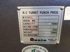 Amada N.C Turret punch Press - picture1' - Click to enlarge