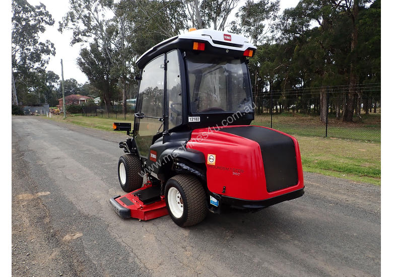caption Toro Groundmaster 360 Standard Ride On Lawn Equipment