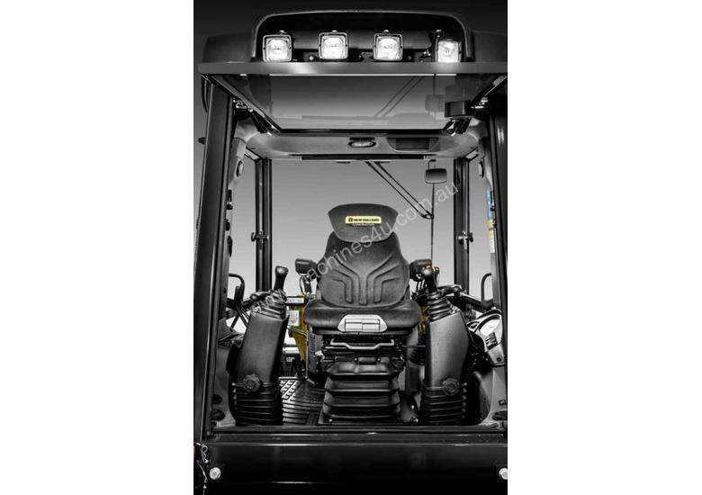 caption NEW HOLLAND B90B BACKHOE LOADER