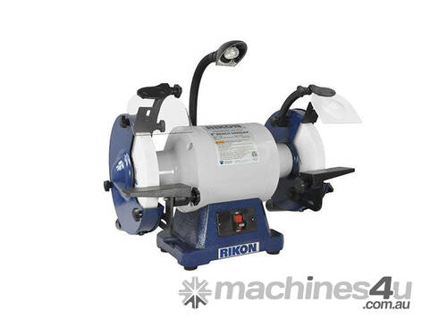 caption 200mm (8?) Low Speed Bench Grinder 80-808 by Rikon