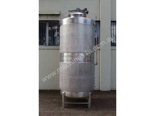 Stainless Steel Dimple Jacketed Mixing Tank