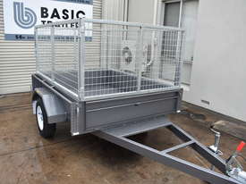 7x5 Single Axle Caged Trailer (Australian Made) - picture0' - Click to enlarge