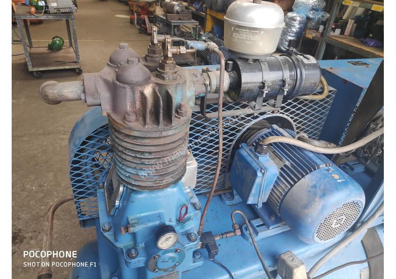 Used 1976 broomwade Broomwade Air Compressor 3 Phase Reciprocating