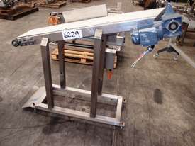 Flat Belt Conveyor, 1250mm L x 250mm W x 1030mm H - picture0' - Click to enlarge