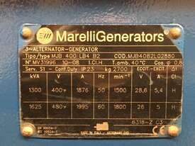 1300kVA Marelli MJB400 LB4 B2 Alternator - picture1' - Click to enlarge