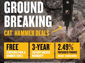 Cat B1s silenced hammer with 3 years warranty. Compatible with 1.5t-2t excavator - picture0' - Click to enlarge