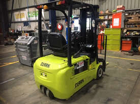 Highly Manoeuvrable 3 Wheel 1.8t Electric CLARK Forklift - Hire - picture0' - Click to enlarge