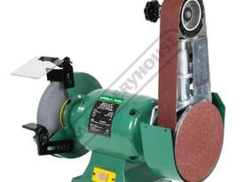 AA362W8 Industrial Bench Grinder with Linisher Ã˜200mm Fine Wheel & 50 x 915mm Linishing Attachment  - picture1' - Click to enlarge