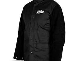 Welding Jacket – Black – W/Leather Sleeves – (ROGUE) XXXL - picture0' - Click to enlarge