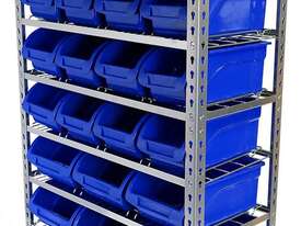 TRADEQUIP 6054 PARTS STORAGE BIN RACK 36BIN - picture0' - Click to enlarge