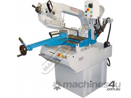 caption EB-320DS Swivel Head-Dual Mitre Metal Cutting Band Saw Dual Mitre Cuts Up To 60º, Quick Action Mater