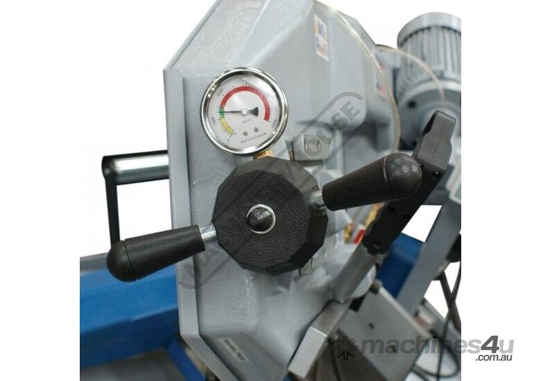 caption EB-320DS Swivel Head-Dual Mitre Metal Cutting Band Saw Dual Mitre Cuts Up To 60º, Quick Action Mater