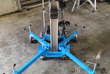 Portable CA-400 Power Duct Lifter - 60s Quick Setup and Stowing!