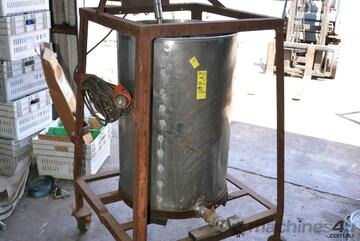 STAINLESS STEEL Process Vessel mixing TANK 3 phase stirrer agitator trolley