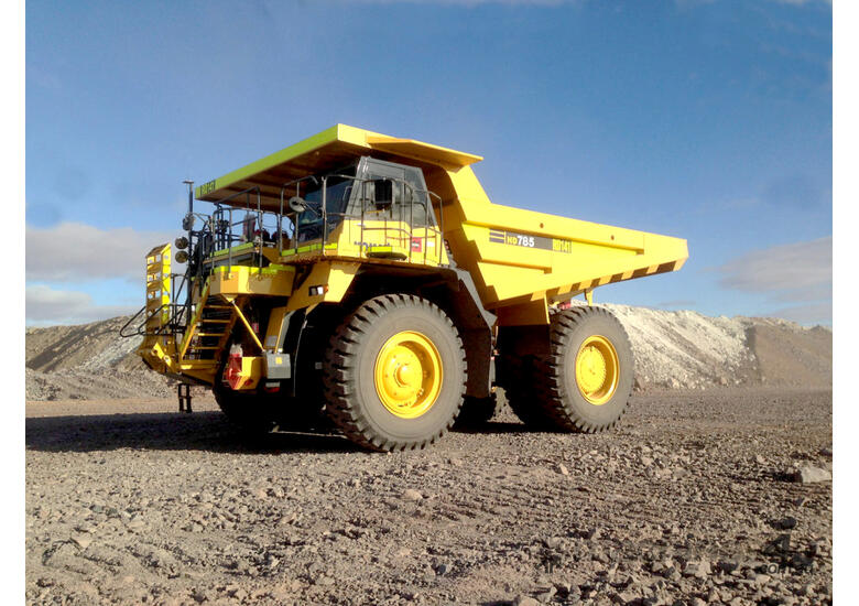 caption Komatsu HD785-7 Dump Truck - Hire