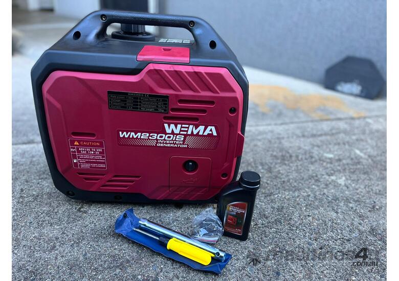 caption 2.3KW Petrol Inverter Generator 240V
