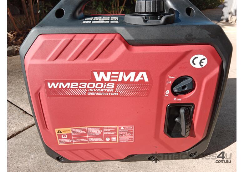 caption 2.3KW Petrol Inverter Generator 240V