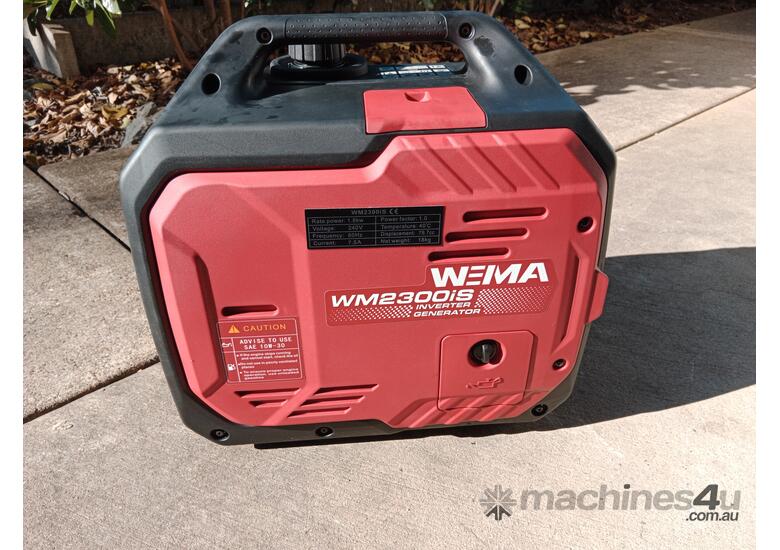 caption 2.3KW Petrol Inverter Generator 240V