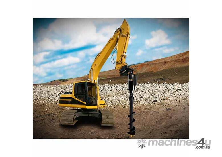 caption Digga 2 Speed Std Flow Auger Drives up to 8T With 5yr Gear Box and 3yr Motor Warranty