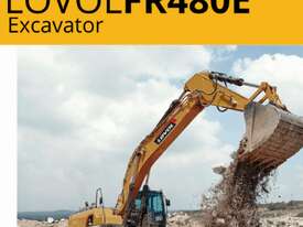 Excavators – Lovol FR480E 48 Tonne Excavator - picture3' - Click to enlarge
