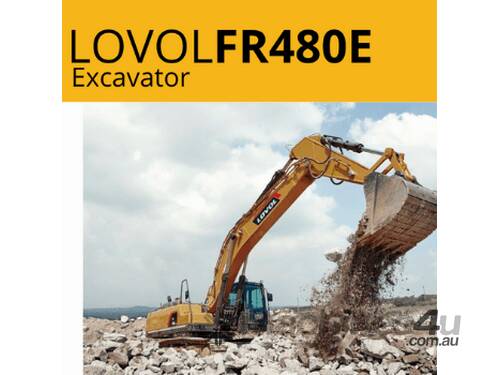 Excavators – Lovol FR480E 48 Tonne Excavator