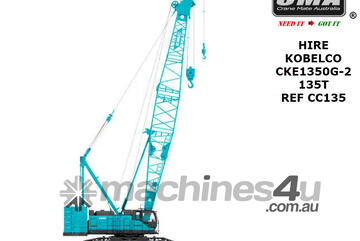 CRAWLER CRANE KOBELCO CKE1350G-2 135T *AVAILABLE NOW* CRAWLER CRANE KOBELCO CKE1350G-2 135T *AVAILABLE NOW*