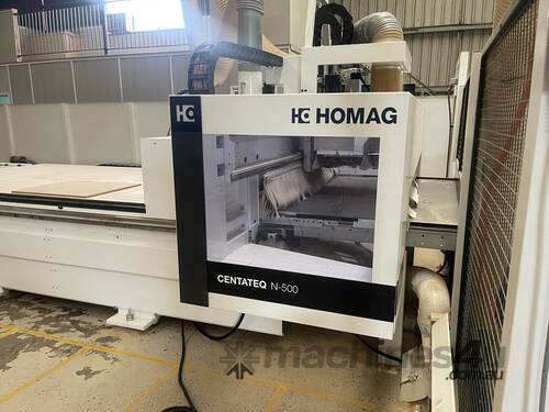 HOMAG CENTATEQ N-500 FULL AUTO LABELLING CELL 