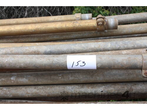 Aluminium irrigation pipes 2 Inch