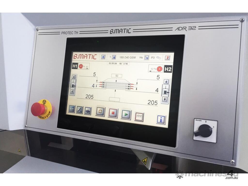 New B.Matic GRAPH-PAK PROTEC ADR 32 TH2 Twin Heads Paper Counter ...