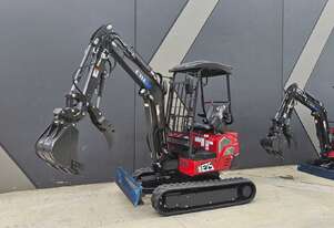 UHI 19hp Kubota Engine UME25 Mini Excavator with Swing Boom, Hydraulic Quick Hitch