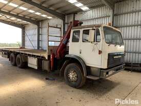 1989 International ACCO Flatbed Crane Truck - picture0' - Click to enlarge