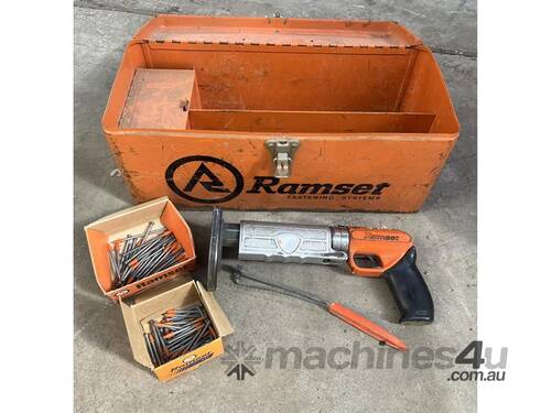 RAMSET GUN IN TOOL BOX