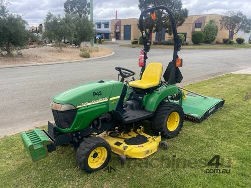 Tractor John Deere 2305 24HP Ex-council Mid Mount mower and 3PL slasher