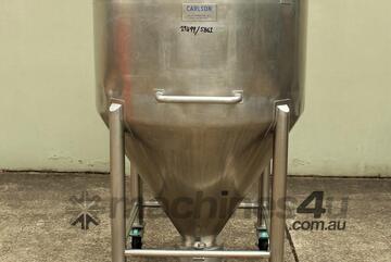 Carlson Stainless Steel Tote Bin