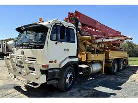 1995 NISSAN CWB450 CONCRETE BOOM TRUCK - picture1' - Click to enlarge