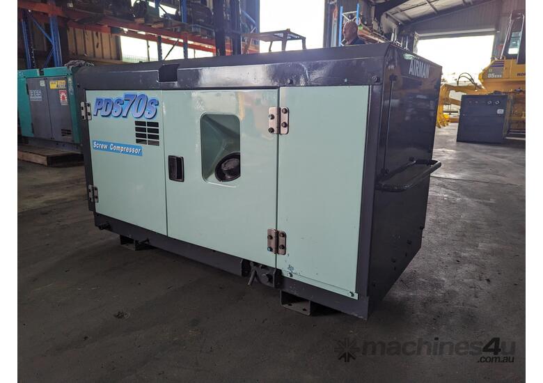 70 CFM 110PSI AIRMAN JAPAN COMPRESSOR , VERY GOOD CONDITION , SERVICED AND TESTED 