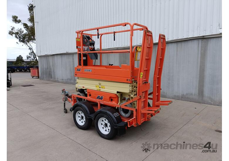 Buy Used 2019 jlg 2019 JLG 1930ES EWP With Trailer Trailers in , Listed on Machines4u