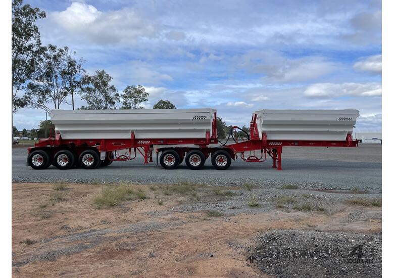 2018 Mick Murray B-Double Sidetipper