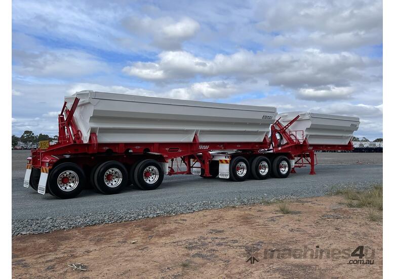 2018 Mick Murray B-Double Sidetipper