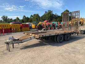 1991 P&J Transport Engineers Pty Ltd PT2 Tandem Axle Beaver Tail Plant Trailer - picture1' - Click to enlarge