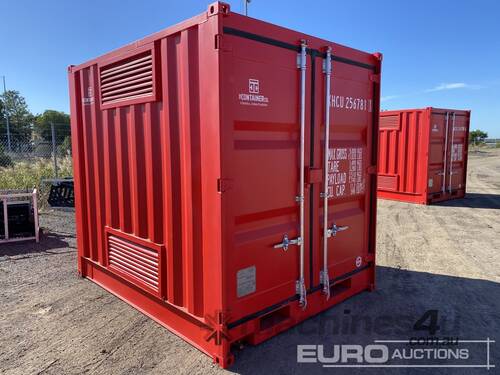 Unused 10' Dangerous Goods Container, Hazardous Goods Class 3 Flammable Liquids Storage, Fully Compl