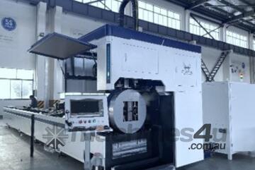 Tube laser cutting machine 350mm x 8000mm with 3KW Raycus CE