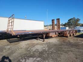 2003 OPhee Tri Axle Semi Trailer Tri Axle Flat Top Trailer - picture0' - Click to enlarge