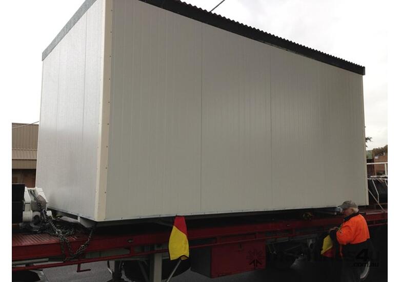 caption E I Group Portable Accommodation: 4.8m x 3m, For Sale or Hire