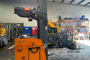   Zowell Panto Double Deep Forklift / Stand-on / Lithium Batt / 1.5ton lift / 8660mm